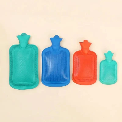 Bolsa de agua caliente de silicona con tapa sellada, manos calientes, período menstrual para mujeres, caliente